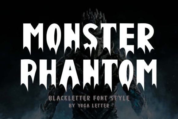 Monster Phantom Font - Featured Image