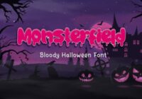 Monsterfield Font - Featured Image