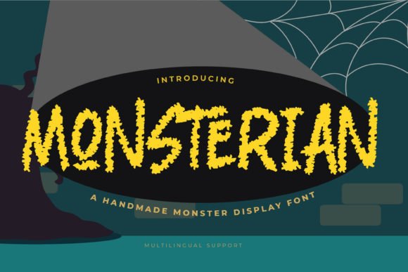 Monsterian Font - Featured Image