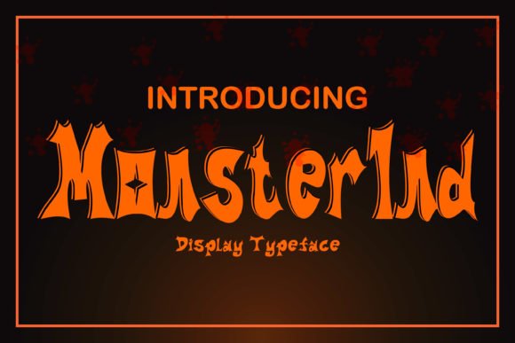 Monsterind Font - Featured Image