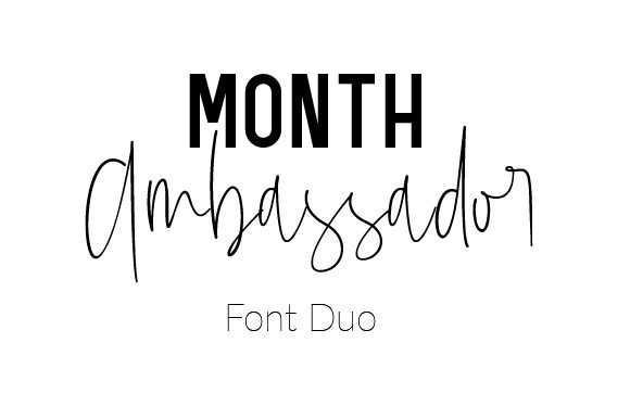Mont Ambassador Duo Font - Featured Image