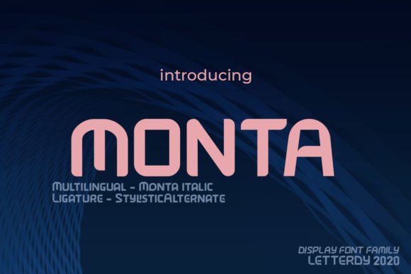 Monta Font - Featured Image
