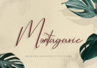 Montagasic Font - Featured Image
