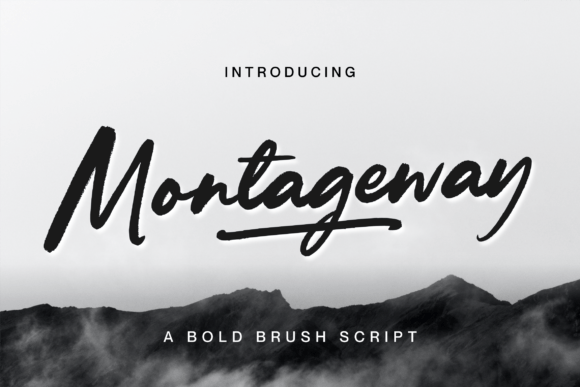 Montageway Font - Featured Image