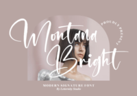 Montana Bright Font - Featured Image