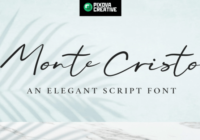 Monte Cristo Font - Featured Image
