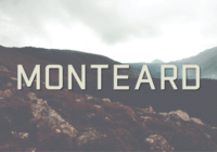 Monteard Font - Featured Image