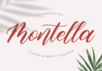 Montella Font - Featured Image
