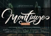 Montiage Font - Featured Image
