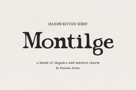Montilge Font - Featured Image