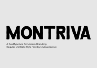 Montriva Font - Featured Image