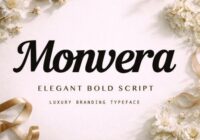 Monvera Font - Featured Image