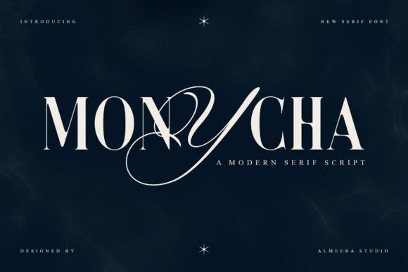Monycha Font - Featured Image