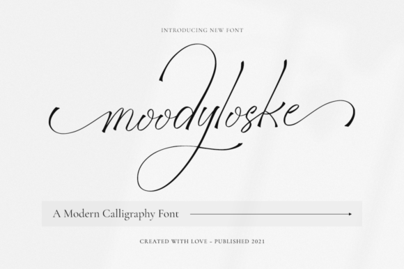 Moodyloske Font - Featured Image