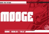 Mooge Font - Featured Image
