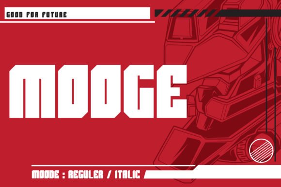 Mooge Font - Featured Image