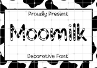 Moomilk Font - Featured Image