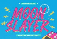 Moon Slayer Font - Featured Image