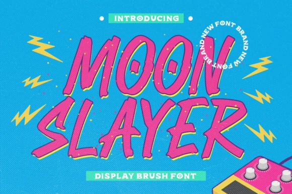 Moon Slayer Font - Featured Image