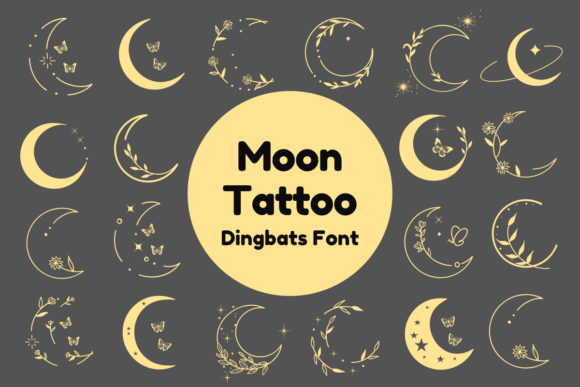 Moon Tattoo Font - Featured Image