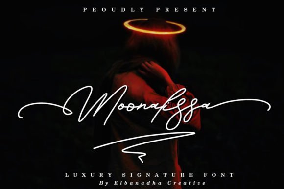Moonalissa Font - Featured Image
