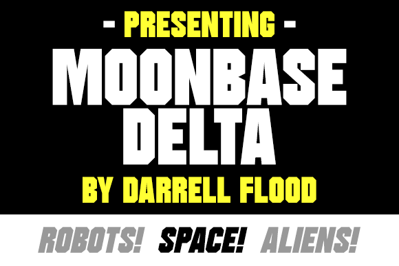 Moonbase Delta Font - Featured Image