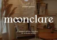 Moonclare Font - Featured Image