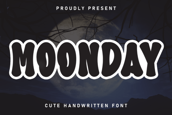Moonday Font - Featured Image