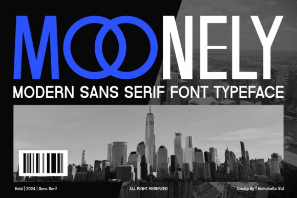 Moonely Font - Featured Image