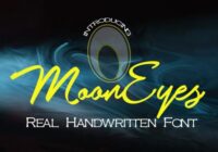 Mooneyes Font - Featured Image