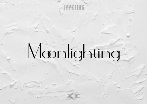 Moonlighting Font - Featured Image