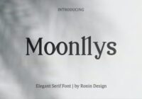 Moonllys Font - Featured Image