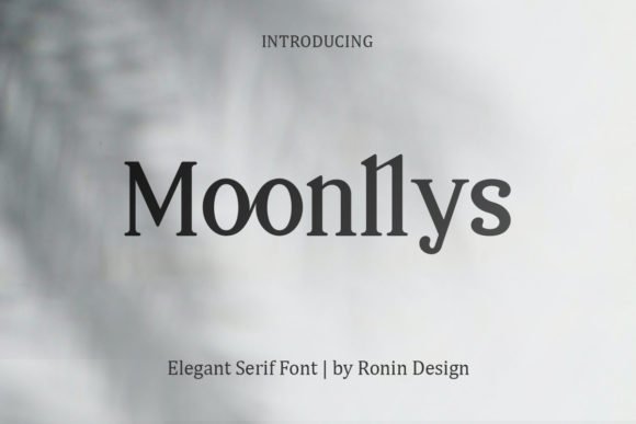 Moonllys Font - Featured Image