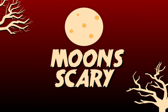 Moons Scary Font - Featured Image
