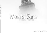 Moralist Sans Font - Featured Image