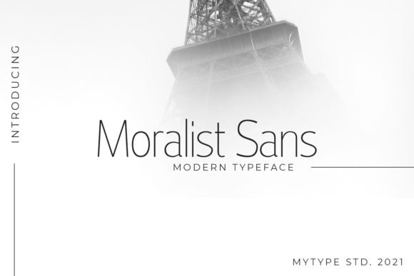 Moralist Sans Font - Featured Image