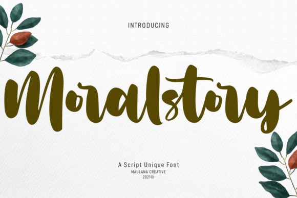 Moralstory Font - Featured Image