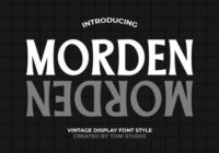 Morden Font - Featured Image