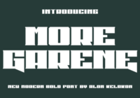 More Garene Font - Featured Image