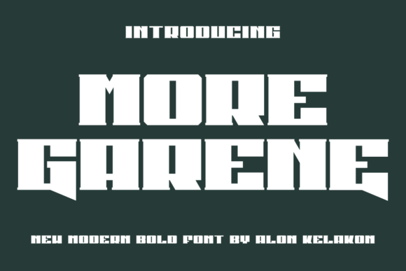 More Garene Font - Featured Image