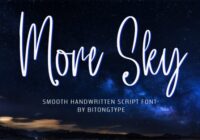 More Sky Font - Featured Image