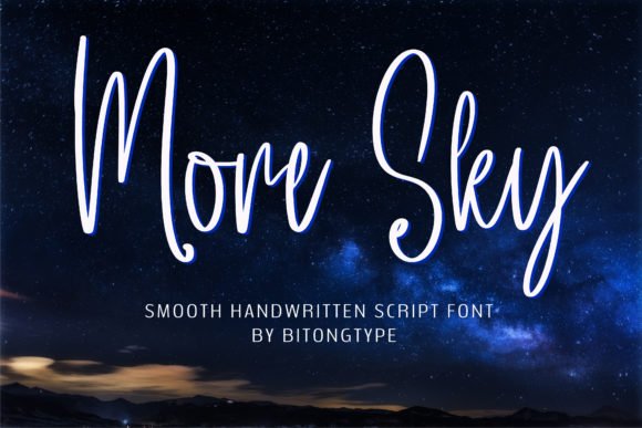 More Sky Font - Featured Image