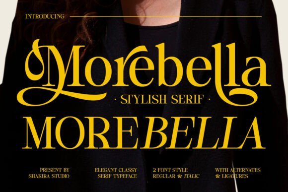 Morebella Font - Featured Image