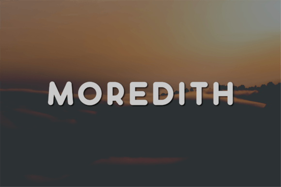Moredith Font - Featured Image