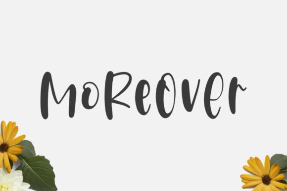 Moreover Font - Featured Image