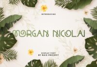 Morgan Nicolai Font - Featured Image