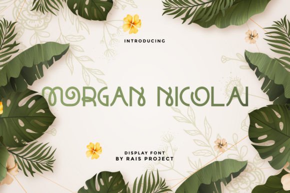 Morgan Nicolai Font - Featured Image