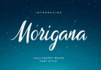 Morigana Font - Featured Image