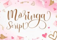 Moringa Script Font - Featured Image