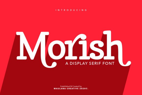 Morish Font - Featured Image